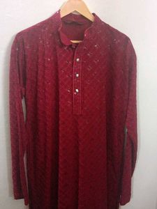 Men&#39;s Chikankari Kurta Payjama Set