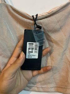 Sparkly Crop Top with Tags