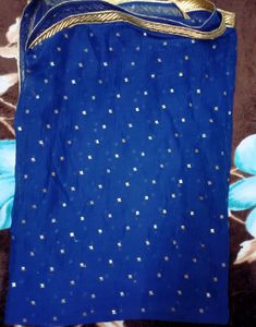 Blue Dupatta