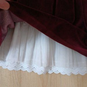 612 League Cute Vintage Velvet Party Frock