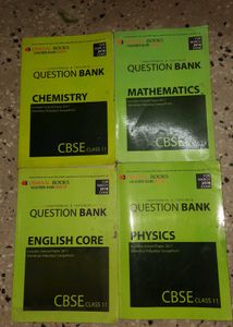 Oswaal CBSE Class 11 Question Banks