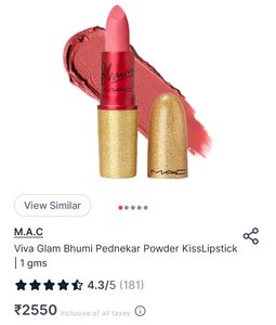 New MAC Imported Lipstick💄 buy One Get Free 🎉
