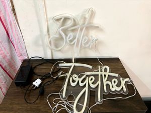 Better Together Neon Sign Lights