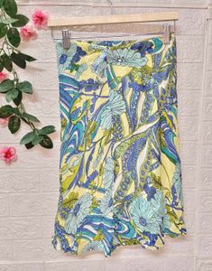 Extra Small/ Small Size Floral Print Skirt
