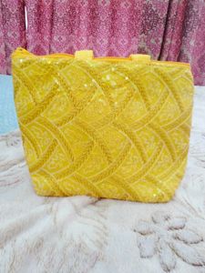 Women Embroidery Work Hand Bag 👜