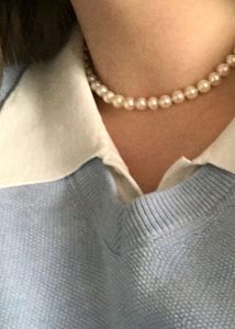 Dreamy Pearl Necklace𓂃 ࣪˖ ִֶָ𐀔