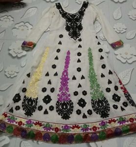 Ethnic Gown With Dupatta