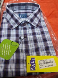 Cascade Relaxed Fit Plaid Shirt XL