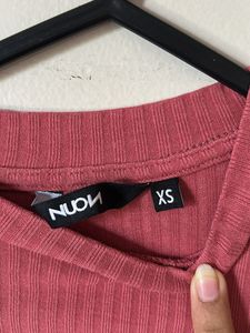 pink cropped top for women