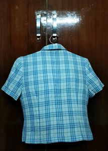 Crop Check Shirt