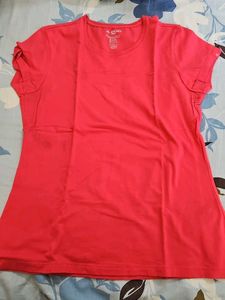 Red Casual T-Shirt