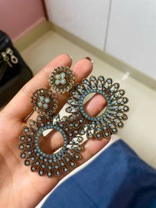 Boho Chic Earrings & Ring Combo