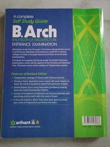 Arihant B.Arch Entrance Examination Book – Self St