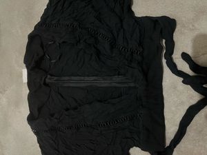 Cropped Tie Back Blouse