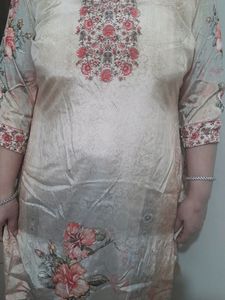 Suit With dupatta and Pant Plazo