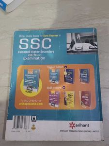 SSC Combined Higher Secondary Exam Book