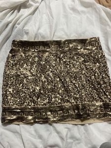 Embedded Sequel Mini Skirt