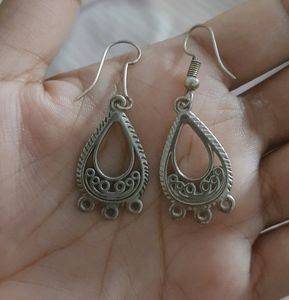 Oxidised Ear Ring