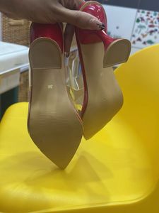 Red Pointed Heels