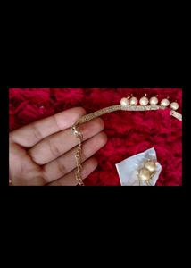 Pearl Necklace &amp; Earring Set