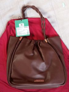 Caprese Orignal Choco Brown Satchel Bag