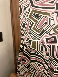 Geometric Print Dress -XS✨