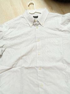 FINAL PRICE -NEW BIANCHI Striped Half Sleeve Shirt