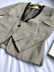 Vintage Brown Blazer Jacket