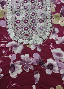 Floral Print Kurta