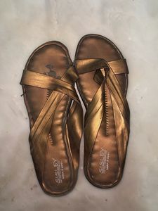 Sisley Bronze Flats