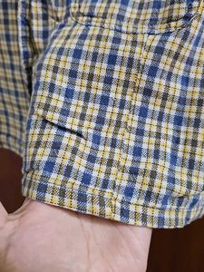 Plaid Crop Top/shirt