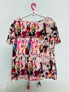 Printed Women&#39;s Top