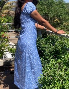 Floral Print Midi Dress