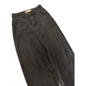 Wide Leg Black baggy jean