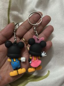 Mickey &amp; Minnie Keychains