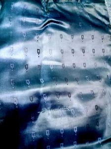 Blue Linen Blend Jacket