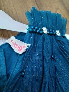 Teal Sparkle Party Dress