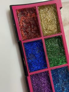 SFR girl glitter gel eyeshadow palette