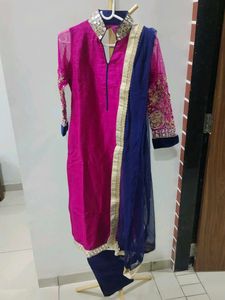 Heavy Work Kurta Set