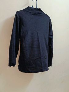 Dark Grey Long Sleeve Top