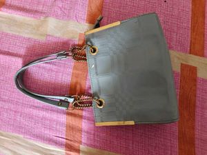 Stylish Blue Handbag
