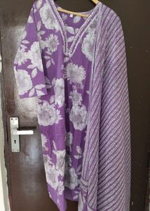 New Unused PureCotton Cutdana Work Suit
