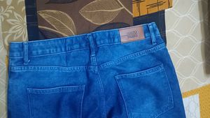 Dark Blue Ripped Jeans