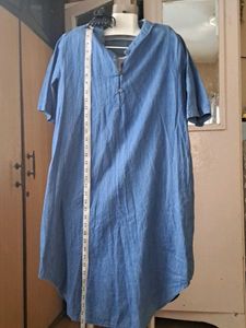 Denim Pocket Dress/top