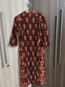 Floral Print Kurta
