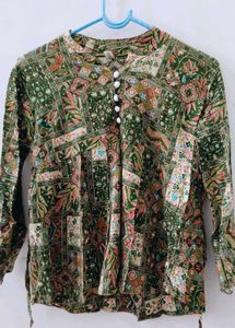 Boho Print Top