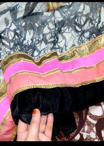 Elegant Gown Set 🩷🖤