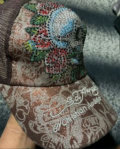 Ed Hardy Skull Trucker Hat