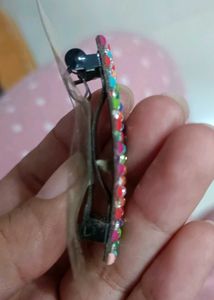 Multi Colour Hair Clip/Buckle