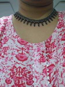Oxidized  Necklace